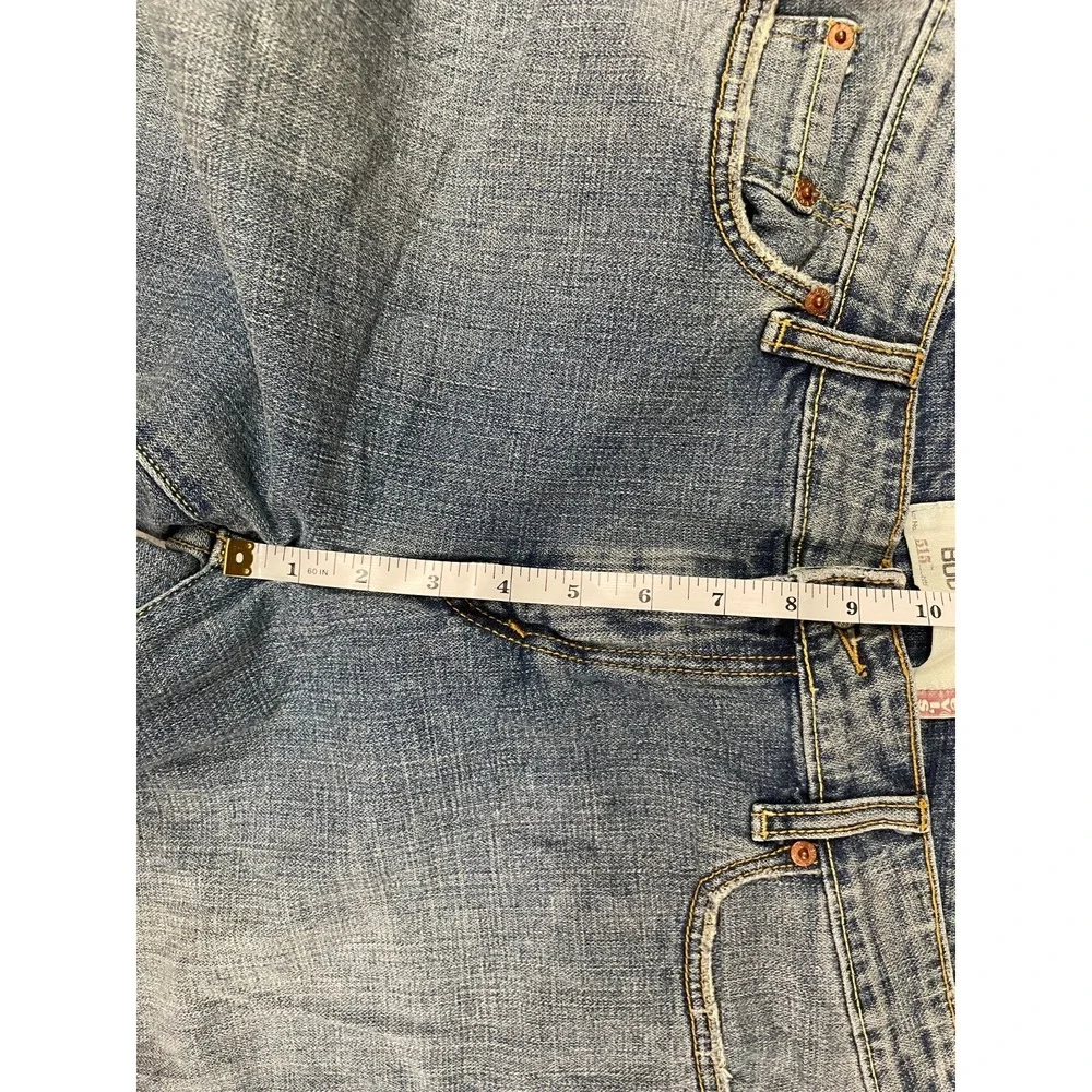 Levis 515 Boot Cut Jeans Womens‎ 14M 34x28 Blue Medium Wash Bootcut